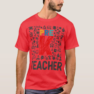 Pre-K Squad Pre-Kindergarten Lehrer - Vorschullehr T-Shirt