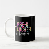 Pre-k Teacher Istant Tie Dye Back To School Apprec Kaffeetasse (Links)
