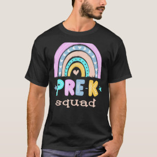 Pre K Team Hallo zurück zur Schule Prek Squad Boys T-Shirt