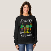 Pre K Tribe School Cactus Crew Pre K Teacher Squa Sweatshirt (Vorne ganz)