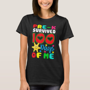 Pre-k überlebte 100 Tage von mir für Lehrer Kind G T-Shirt