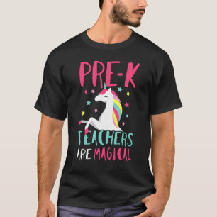 Pre K Unicorn Lehrer T-Shirt