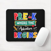 Pre-K, wo das Abenteuer beginnt die Sonnenstube Mousepad (Mit Mouse)