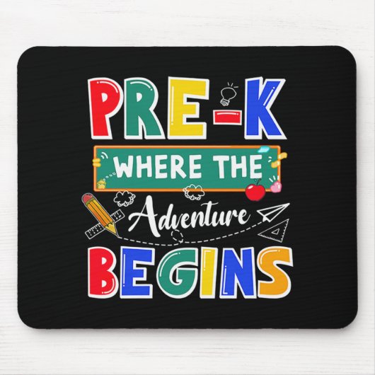 Pre-K, wo das Abenteuer beginnt die Sonnenstube Mousepad (Vorne)