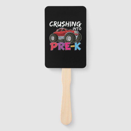 Pre Kindergarten Crushing Into Pre Kindergarten Fächer (Vorderseite)