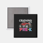 Pre Kindergarten Crushing Into Pre Kindergarten Magnet (Vorderseite/Rückseite)