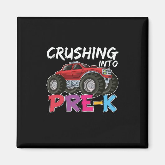 Pre Kindergarten Crushing Into Pre Kindergarten Magnet (Vorne)