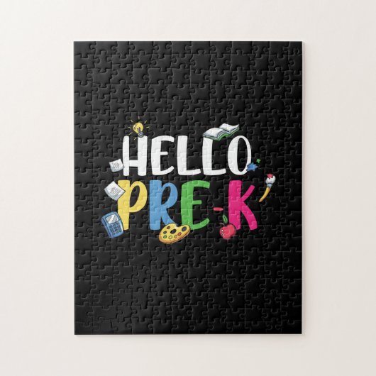 Pre Kindergarten Hello Pre Kindergarten Puzzle (Vertikal)