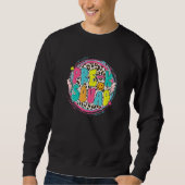 Pre-Kindergarten Squad Teacher Back To School Leop Sweatshirt (Vorderseite)