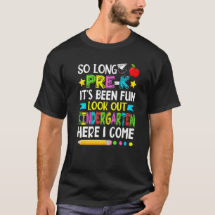 Pre K's Fun Look Out Kindergarten Lehrer Stude T-Shirt