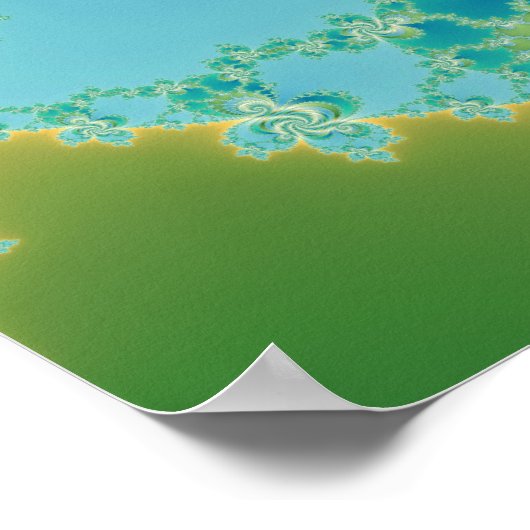 Pre Life - Fraktal Poster (Ecke)