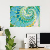 Pre Life - Fraktal Poster (Heimbüro)