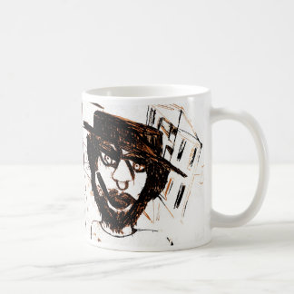 PRE MISSION DACHTE WEISS KAFFEETASSE