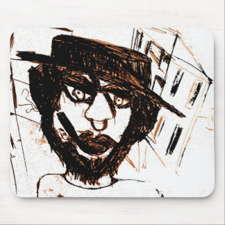 PRE MISSION DACHTE WEISS MOUSEPAD