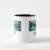 PRE-OP KAFFEE ZWEIFARBIGE TASSE (Mittel)