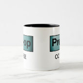 PRE-OP KAFFEE ZWEIFARBIGE TASSE (Mittel)