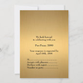 Pre-Prom, Pre-Prom, Quinceanera, Sweet-sechzehn, Einladung (Rückseite)