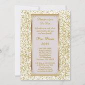 Pre-Prom, Pre-Prom,Sweet-sechzehn,Glitzer auf Elfe Einladung (Vorderseite)