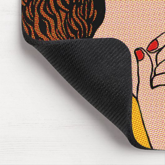 Pre-Raph Pop Grrl Mousepad (Ecke)