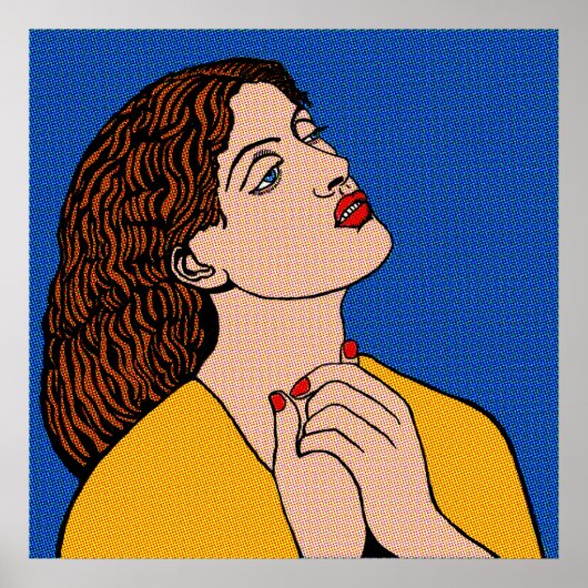 Pre-Raph Pop Grrl Poster (Vorne)