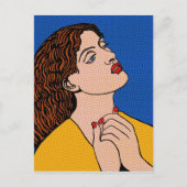 Pre-Raph Pop Grrl Postkarte (Vorderseite)