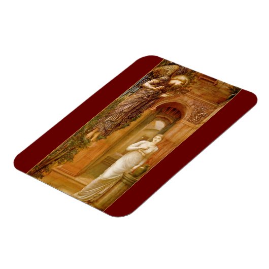 Pre-Raphaelite Angel Flexible MAGNET (Linke Seite)