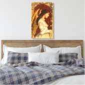 Pre-Raphaelite Fresco Angel Canvas Print Leinwanddruck (Insitu (Schlafzimmer))