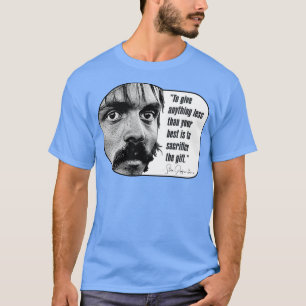 PRE Um weniger Laufmotivation zu geben Zitat T-Shirt