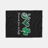 Preace Liebe Irish Fleecedecke (Vorderseite (Horizontal))