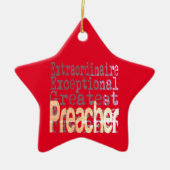 Preacher Extraordinaire Keramik Ornament (Vorne)