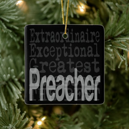 Preacher Extraordinaire Keramikornament (Baum)