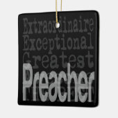 Preacher Extraordinaire Keramikornament (Links)