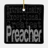 Preacher Extraordinaire Keramikornament (Rückseite)