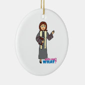 Preacher Girl Keramikornament (Rechts)