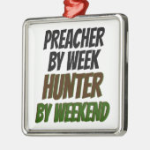 Preacher Hunter Silbernes Ornament (Links)