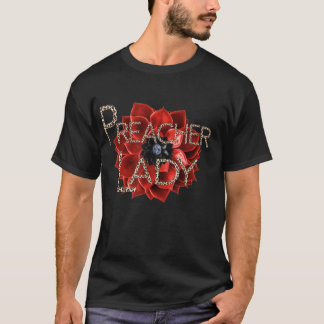 Preacherin Lady Weibliche Pastagerin Frauen Lässig T-Shirt