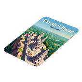 Preah Vihear Tempel Kambodscha Magnet (Linke Seite)