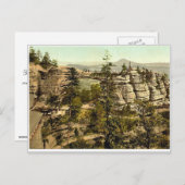 Prebischtor mit Rosenberg, Bohemische Schweiz, Postkarte (Vorne/Hinten)