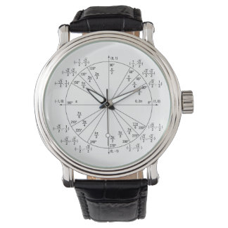 Precalculus Unit Circle Watch Armbanduhr