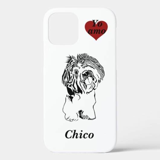 Preciosa Funda Personalizada Shih Tzu Case-Mate iPhone Hülle (Rückseite)