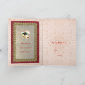 Precious African Doll Holiday Card Karte (Innenseite)