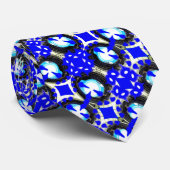 Precious blue gems smart krawatte (Gerollt)