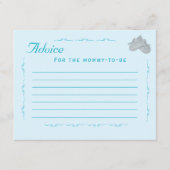 Precious Bundle Boy Baby Shower  Begleitkarte (Vorderseite)