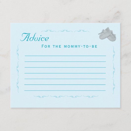 Precious Bundle Boy Baby Shower  Begleitkarte (Vorderseite)