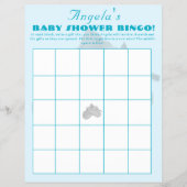 Precious Bundle Boy Baby Shower Bingo Flyer (Vorne)