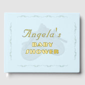 Precious Bundle Boy Baby Shower  Gästebuch (Vorderseite)