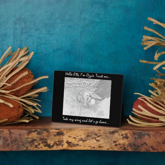 PRECIOUS E14 TAKING OZZIE'S WING LET'S GO HOME FOTOPLATTE (Seite)