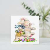 Precious Easter Invitation (Egg Hunt?) Einladung (Stehend Vorderseite)