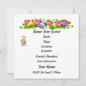 Precious Easter Invitation (Egg Hunt?) Einladung (Rückseite)