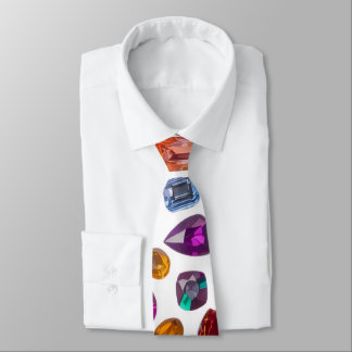 Precious Gems - Men's Custom Necktie Krawatte